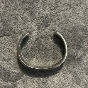 Unisex SS cuff Bulova bracelet